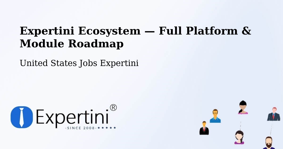 Expertini Ecosystem — Full Platform & Module Roadmap – Islip